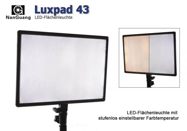 Video Light LuXpad 43H + Stand - Image 5